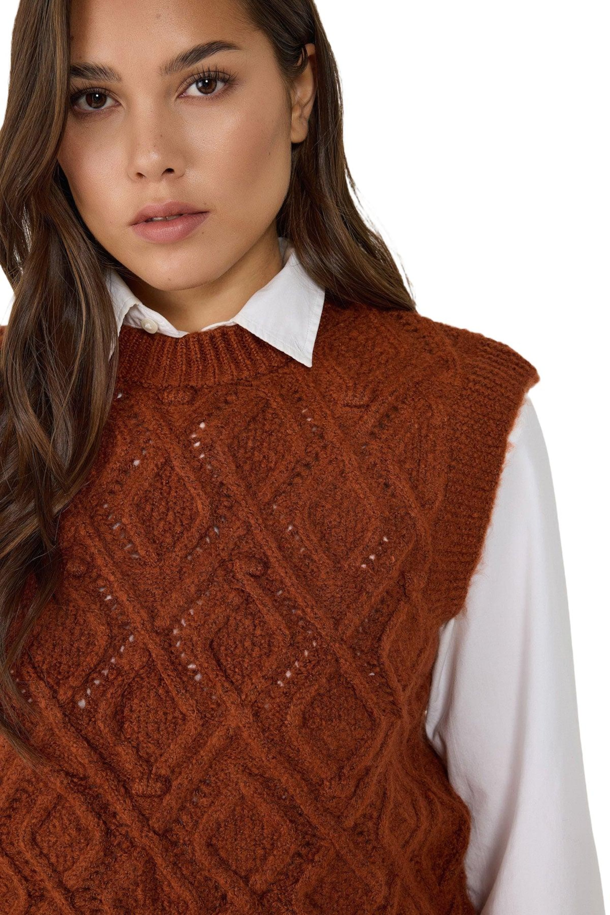 No Matter What Pullunder in Braun