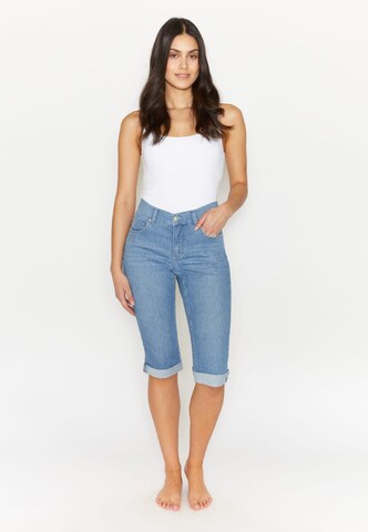 Coupe slim Jean 'Capri' Angels en bleu