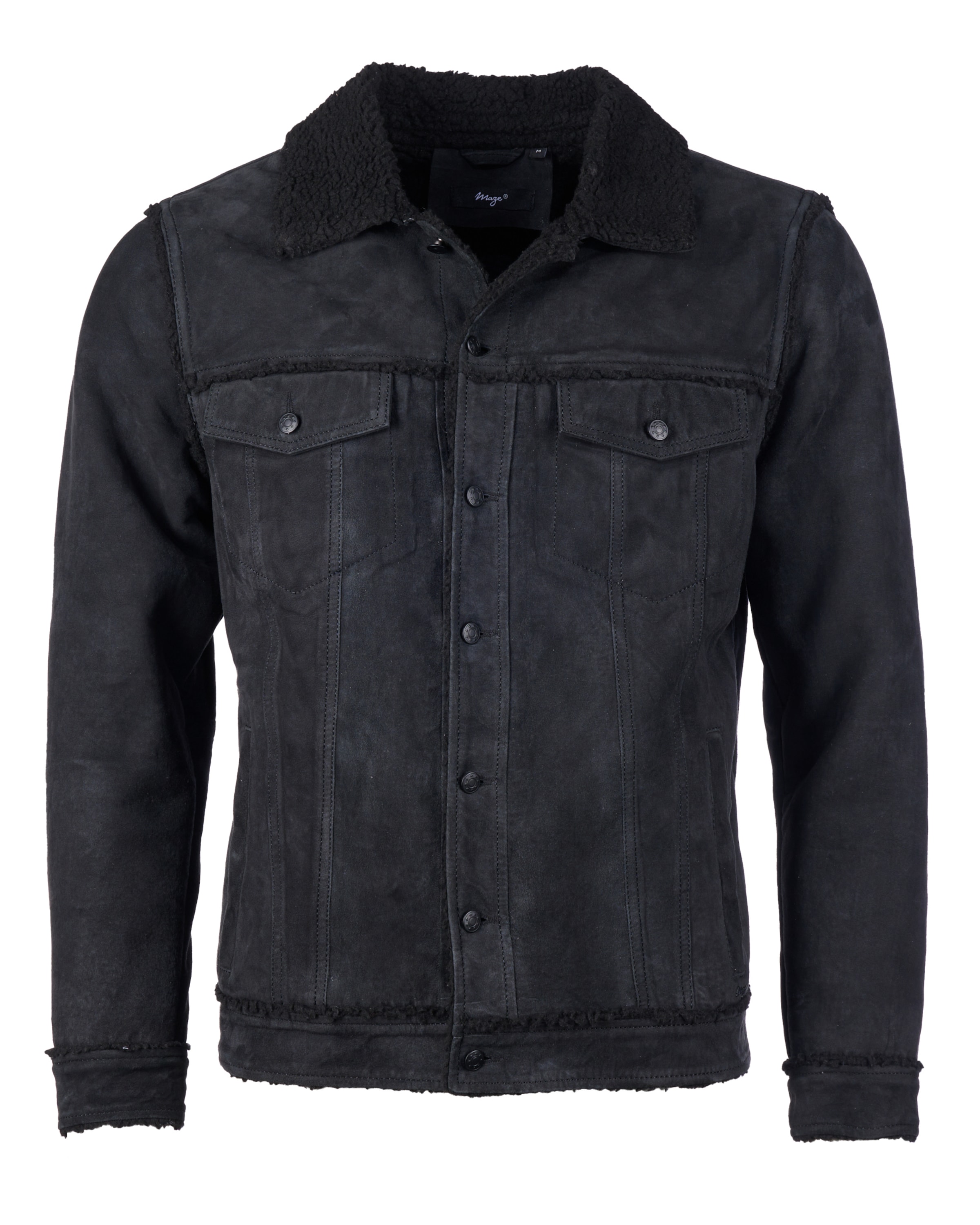 Maze Tussenjas in Zwart: voorkant