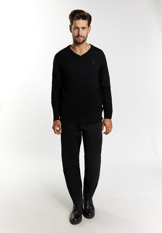 DreiMaster Klassik Sweater in Black