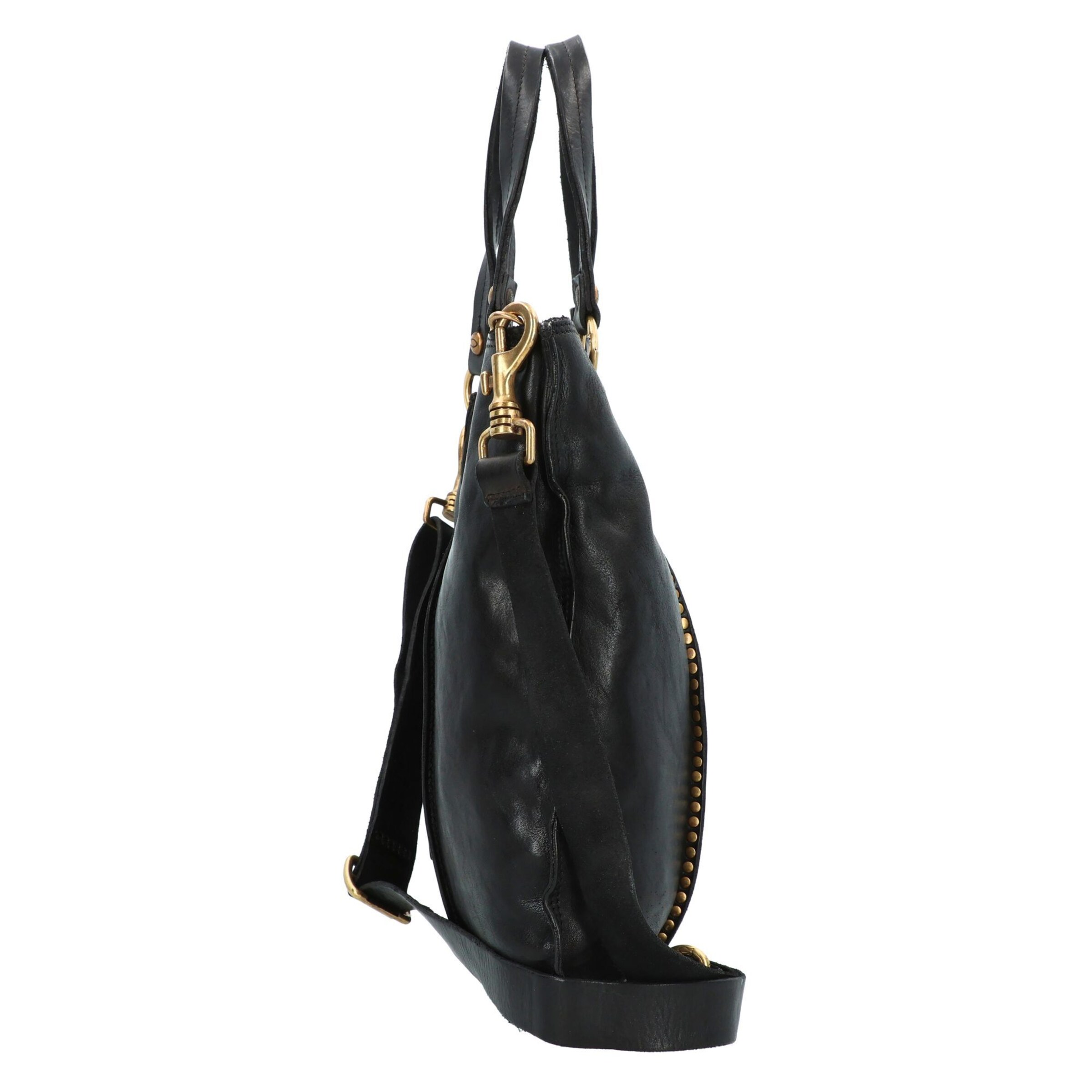 Campomaggi Shopper 'Kura' in Schwarz