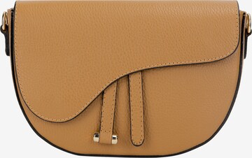 faina Crossbody Bag in Brown: front