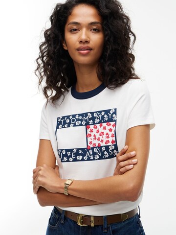 Maglietta di Tommy Jeans in bianco
