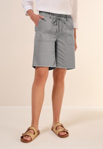 CECIL Regular Pants in Grey: front