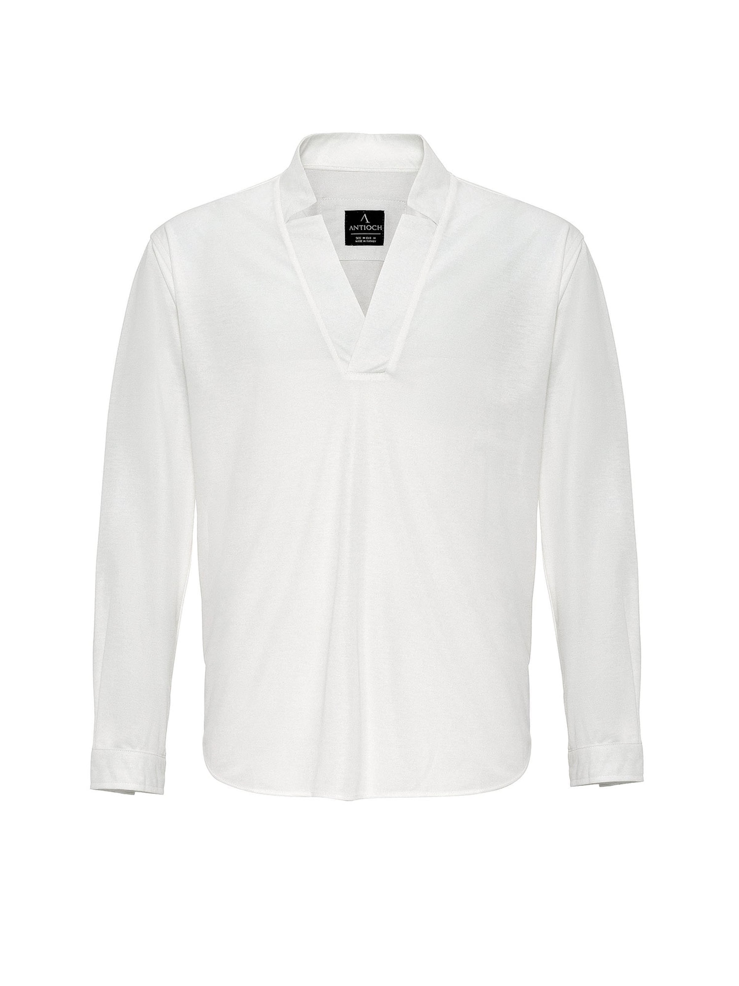 Antioch Regular Fit Businesspaita värissä valkoinen: etupuoli