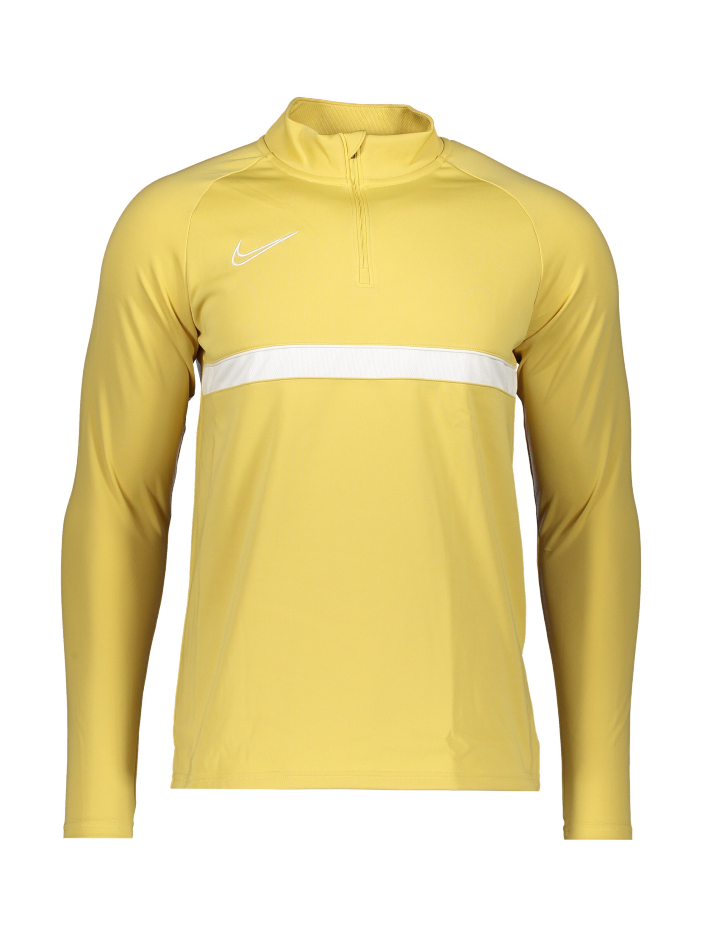 NIKE Sportsweatshirt 'Academy' in Gelb: Vorderseite