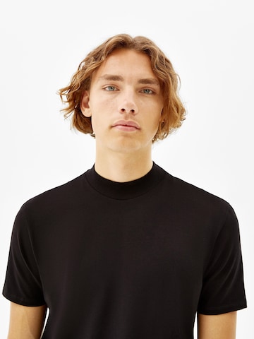 Bershka Shirt in Zwart