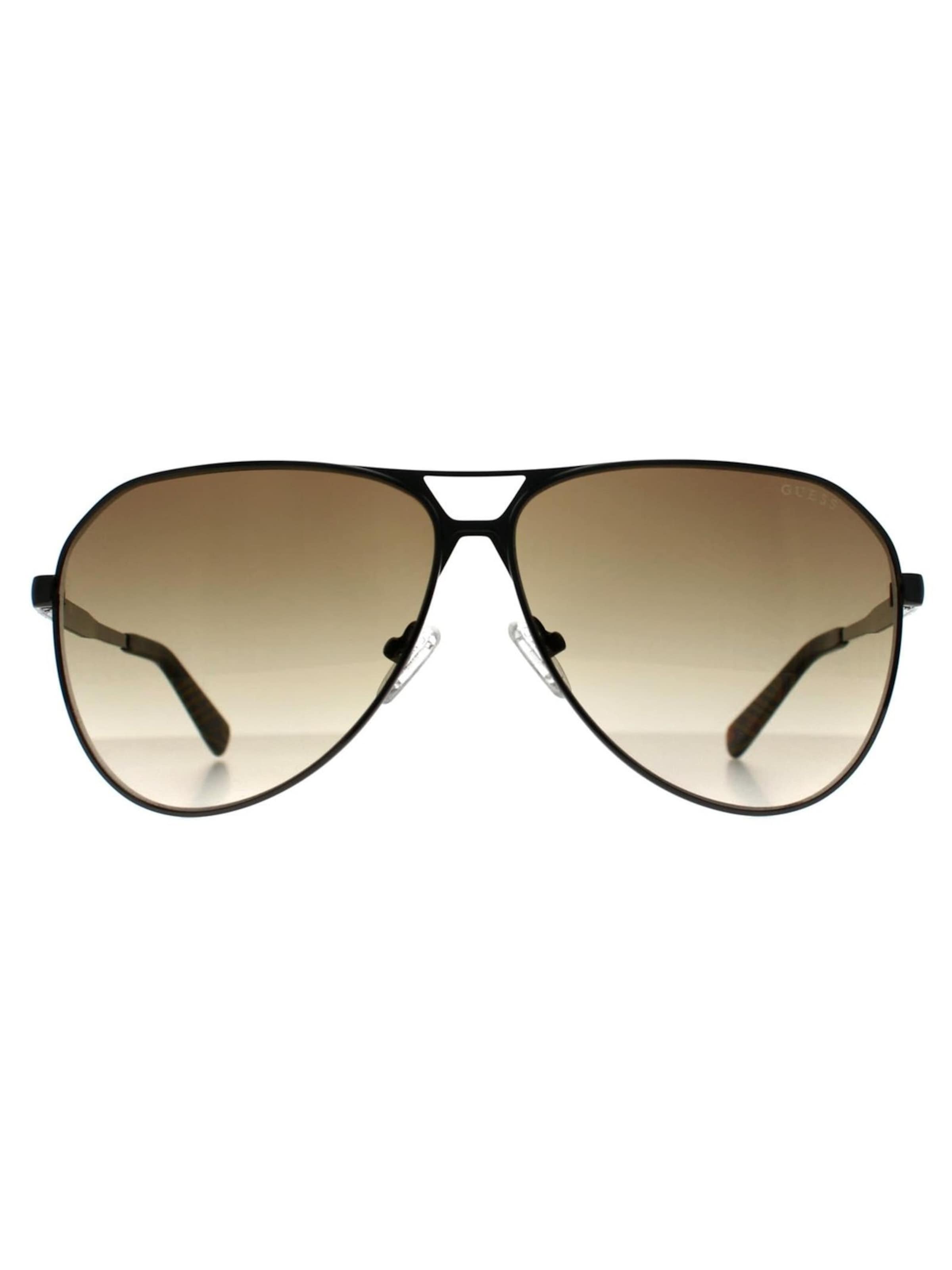GUESS Sunglasses 'Guess Sunglasses GU00069 08F 61' in Brown: front