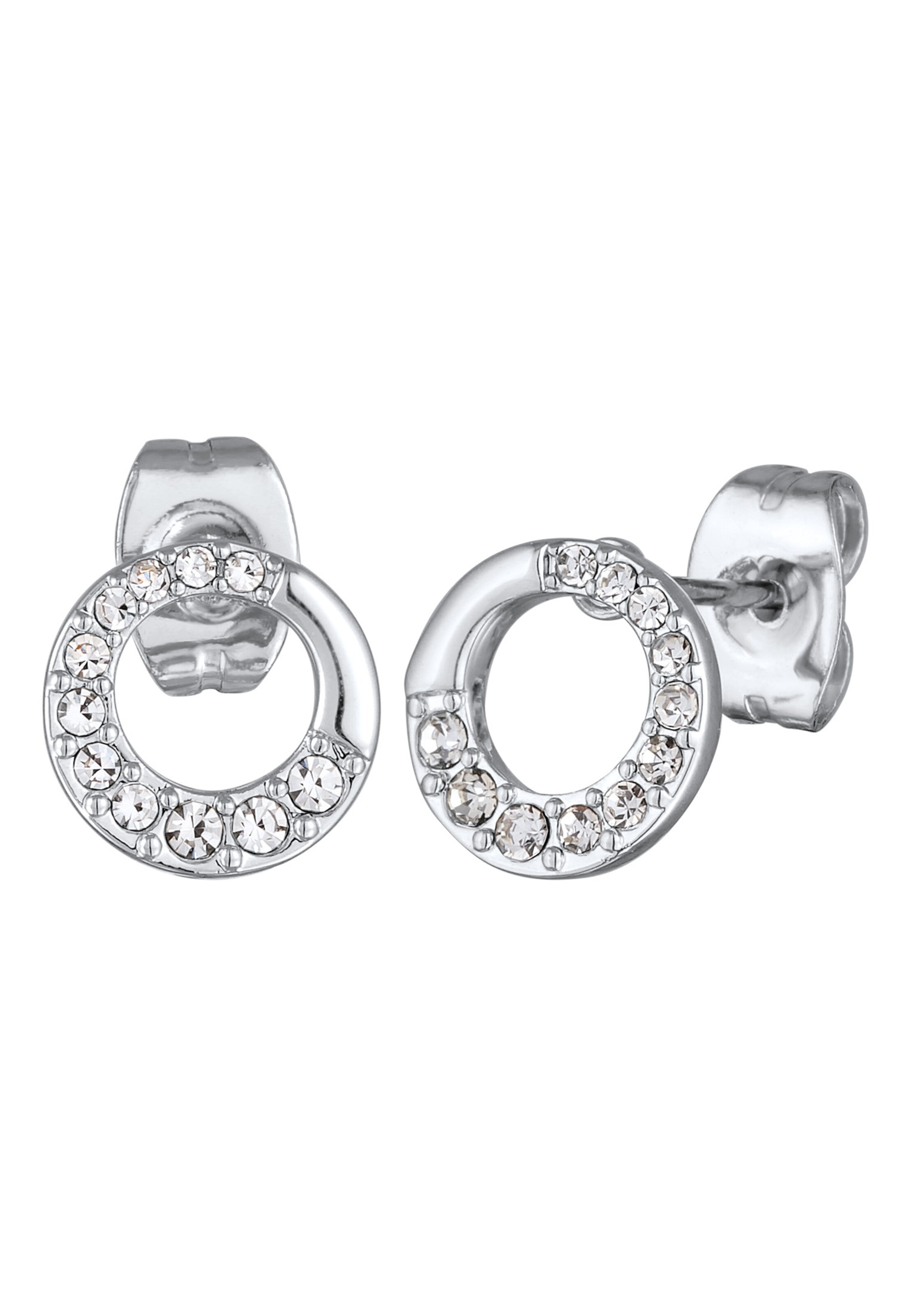 ELLI Oorbellen in Zilver: voorkant
