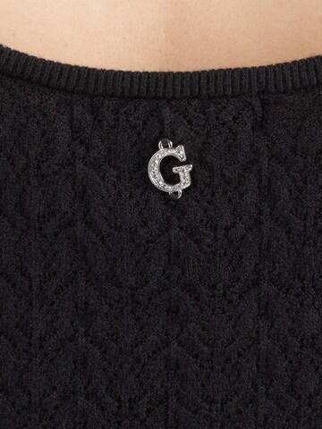 Top in maglia 'NINA' di GUESS in nero