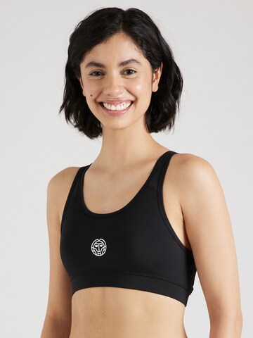 Bustier Soutien-gorge de sport BIDI BADU en noir : devant