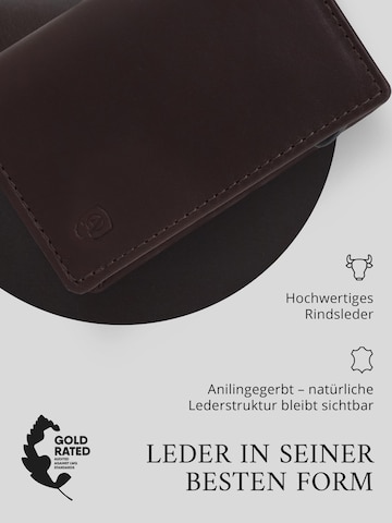 Akaroa Wallet 'Slim Wallet Pelle II' in Brown