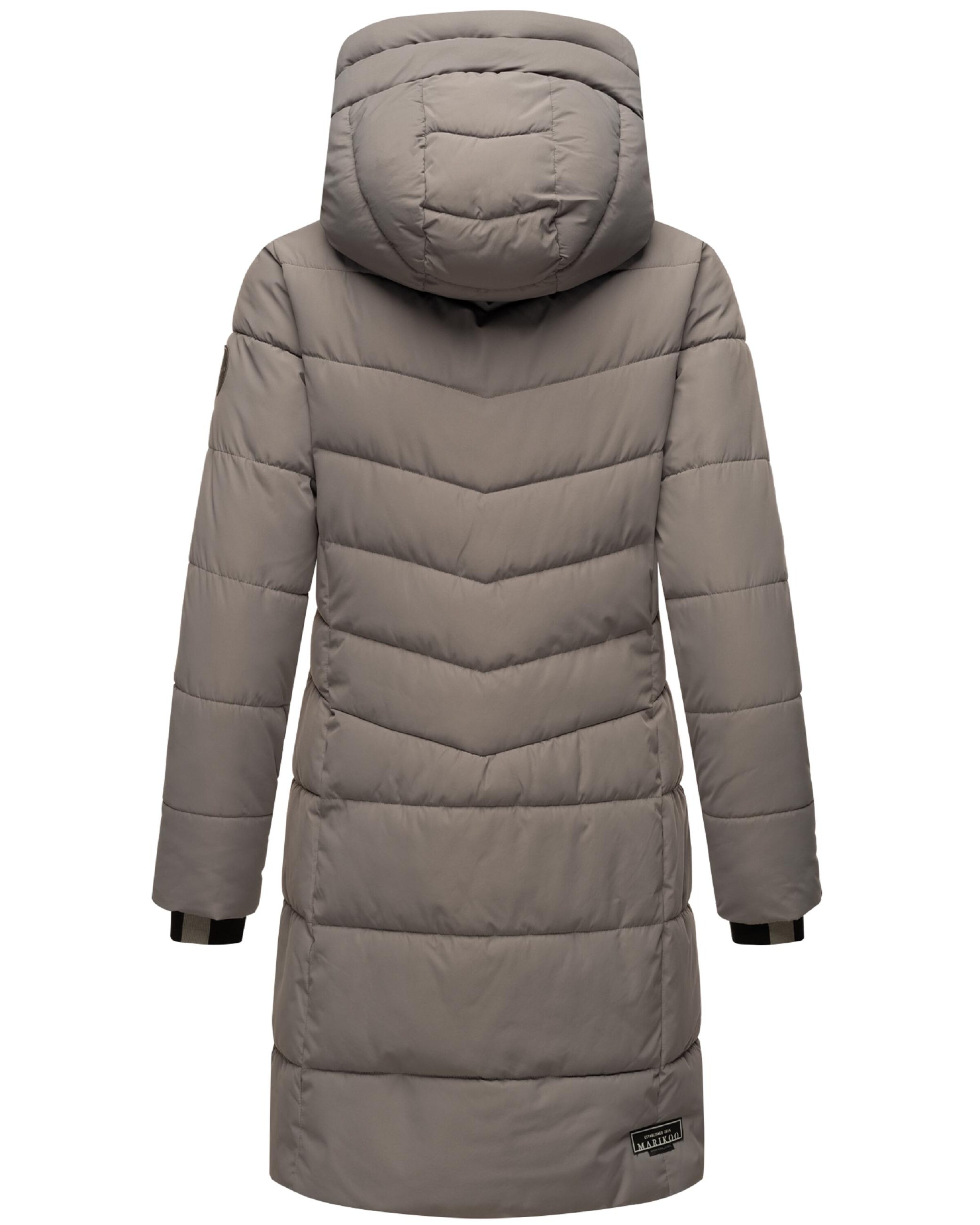 MARIKOO Zimný kabát 'Natsukoo XVI' - Sivá