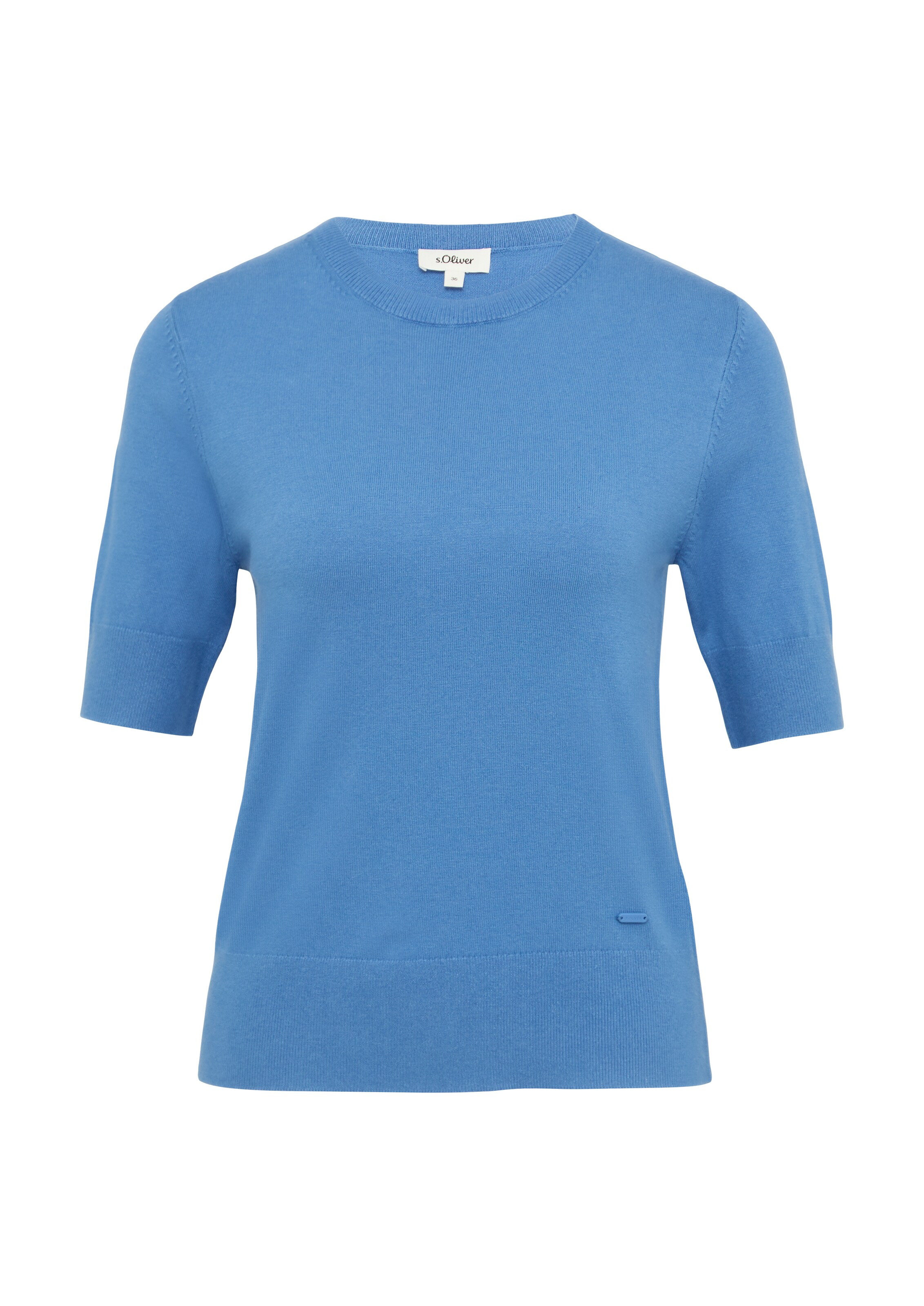 s.Oliver Pullover in Blau: Vorderseite