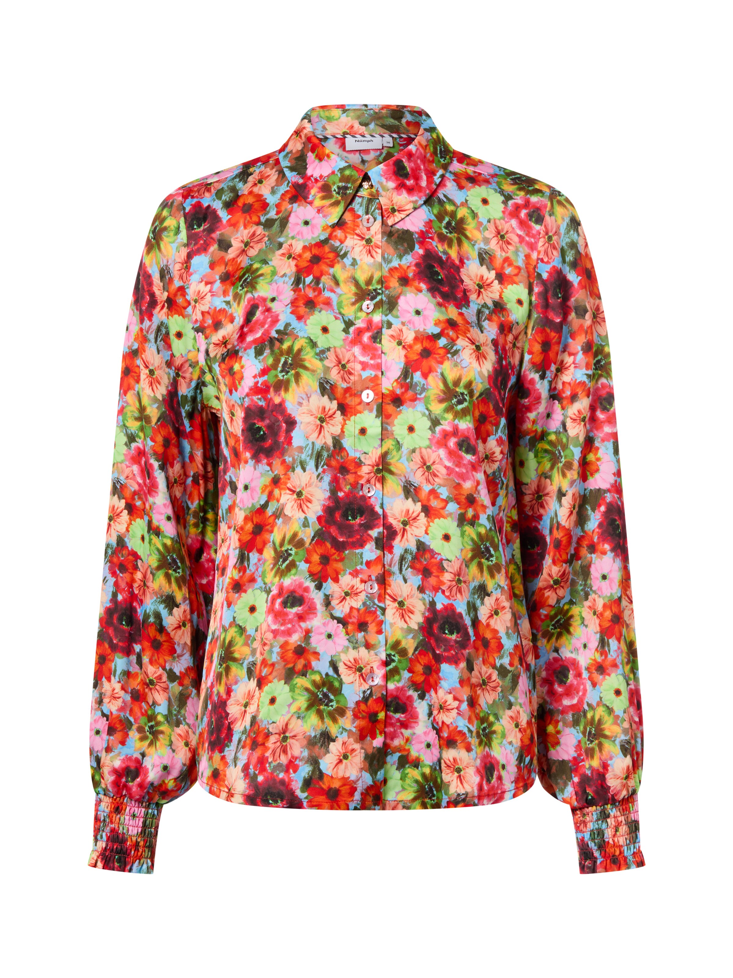 NÜMPH Bluse 'Mista' in Rot: Vorderseite