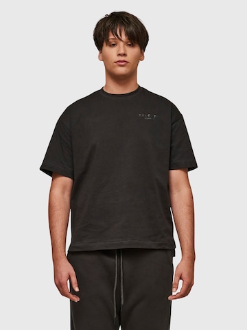 THE ODDS Shirt 'Loose T-Shirt / alphabet' in Grey
