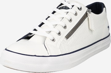 MUSTANG Sneakers in White: front