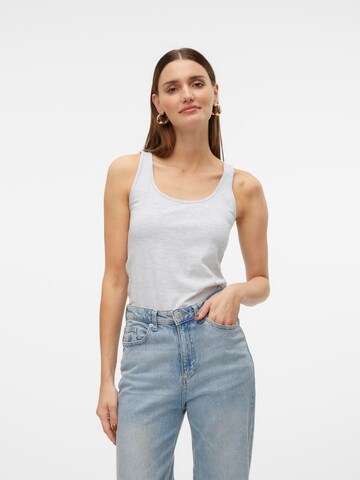 VERO MODA Top 'VMLULU' in Grau: Vorderseite