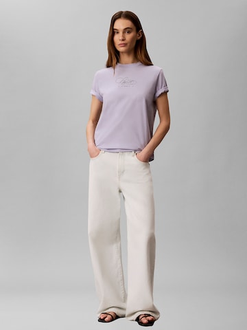 Calvin Klein Jeans Shirt in Lila