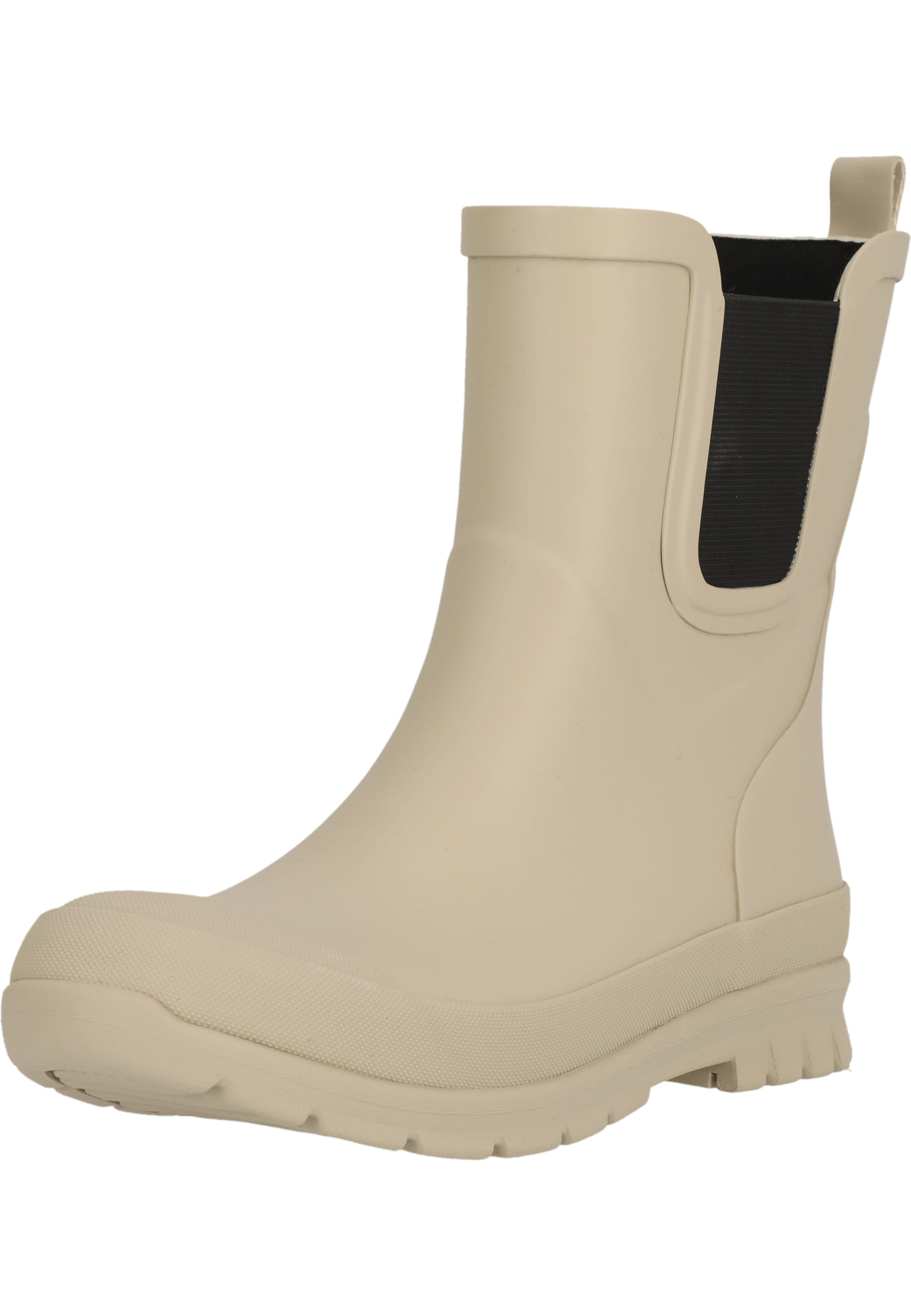 Weather Report Rubber boot 'Teal' in Beige: front