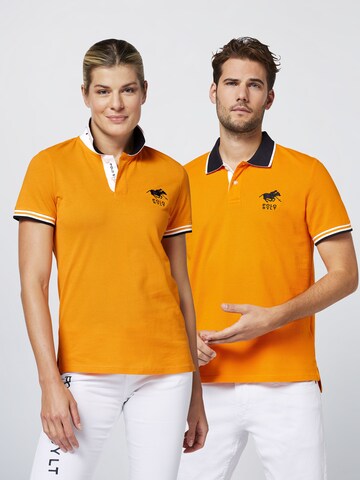 Polo Sylt Shirt in Orange