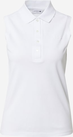 LACOSTE Top - fehér: elől