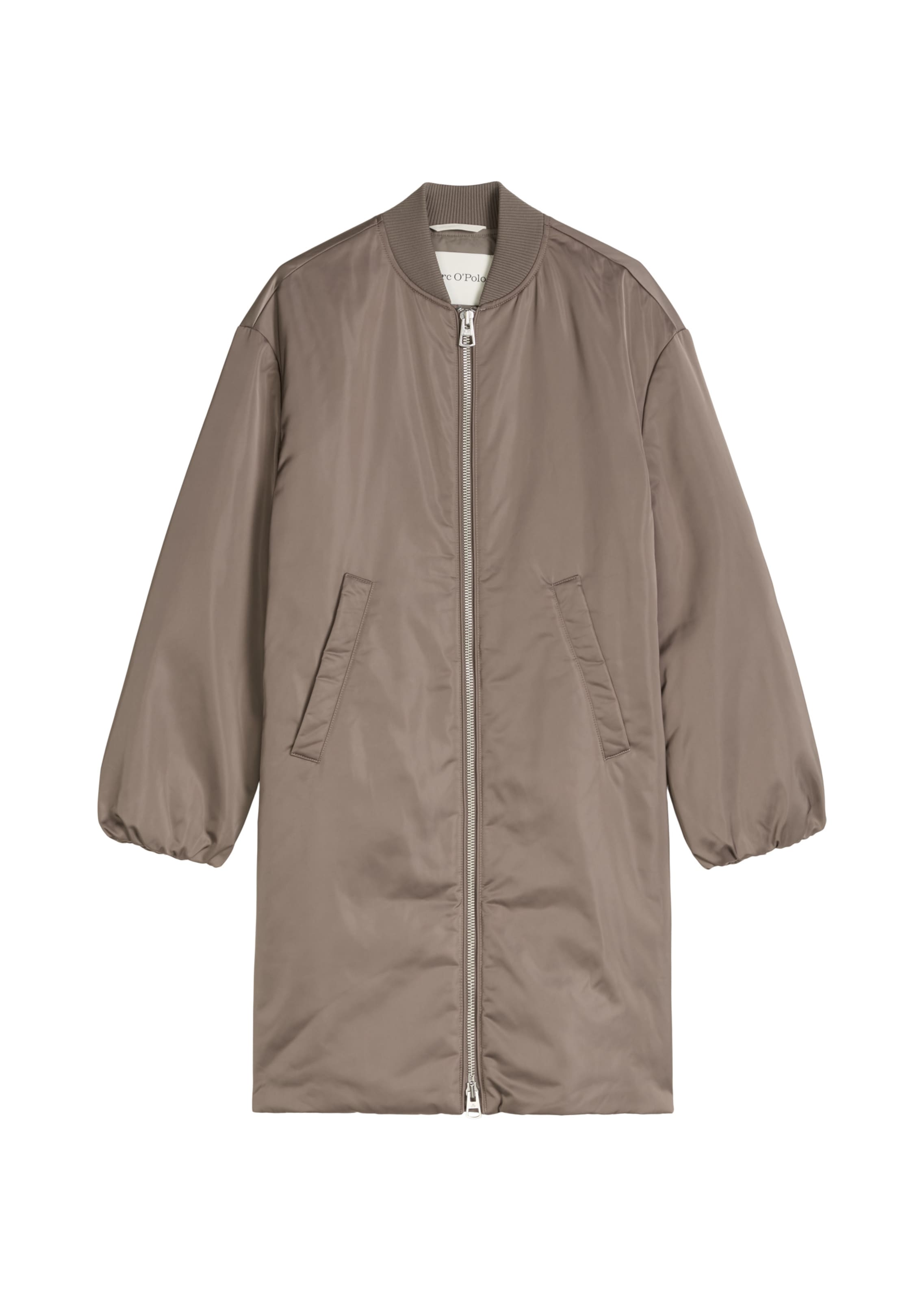 Marc O'Polo Between-Seasons Coat in Brown: front