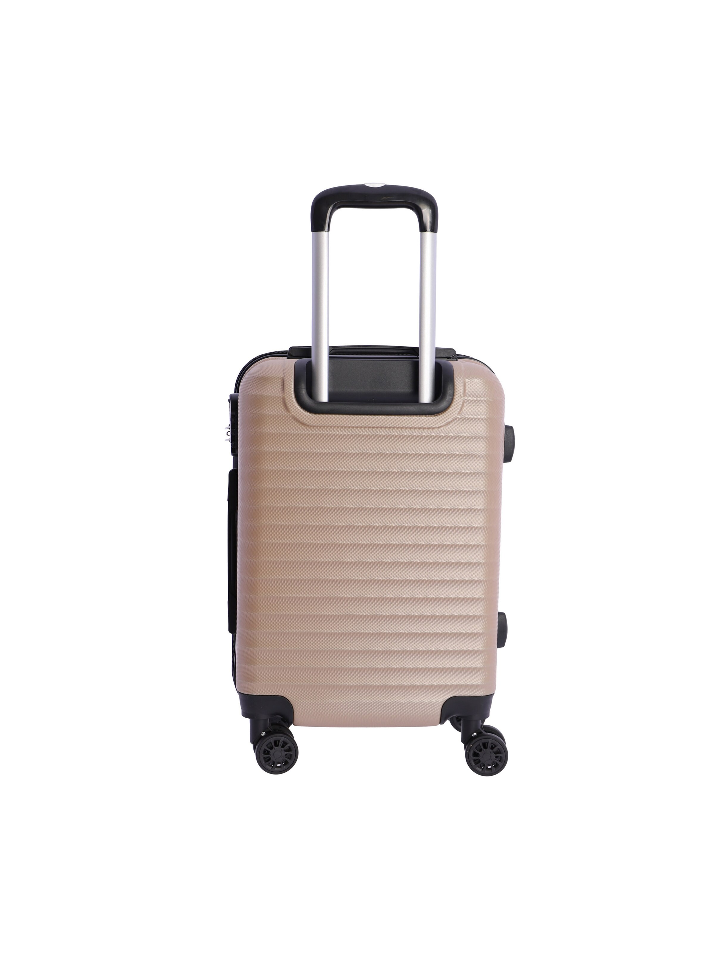 Don Algodon - Carrito 'DON ALGODON - Maletas de Viaje Cabina - Maleta 55x40x20 - Maletas de Viaje - Maleta de Cabina Resistente Ryannair - Trolley Equipaje para Avion con 4 Ruedas de 360º y candado' en oro
