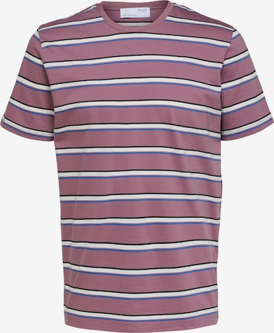 SELECTED HOMME Bluser & t-shirts 'Bertie' i himmelblå / lysviolet / sort / hvid, Produktvisning