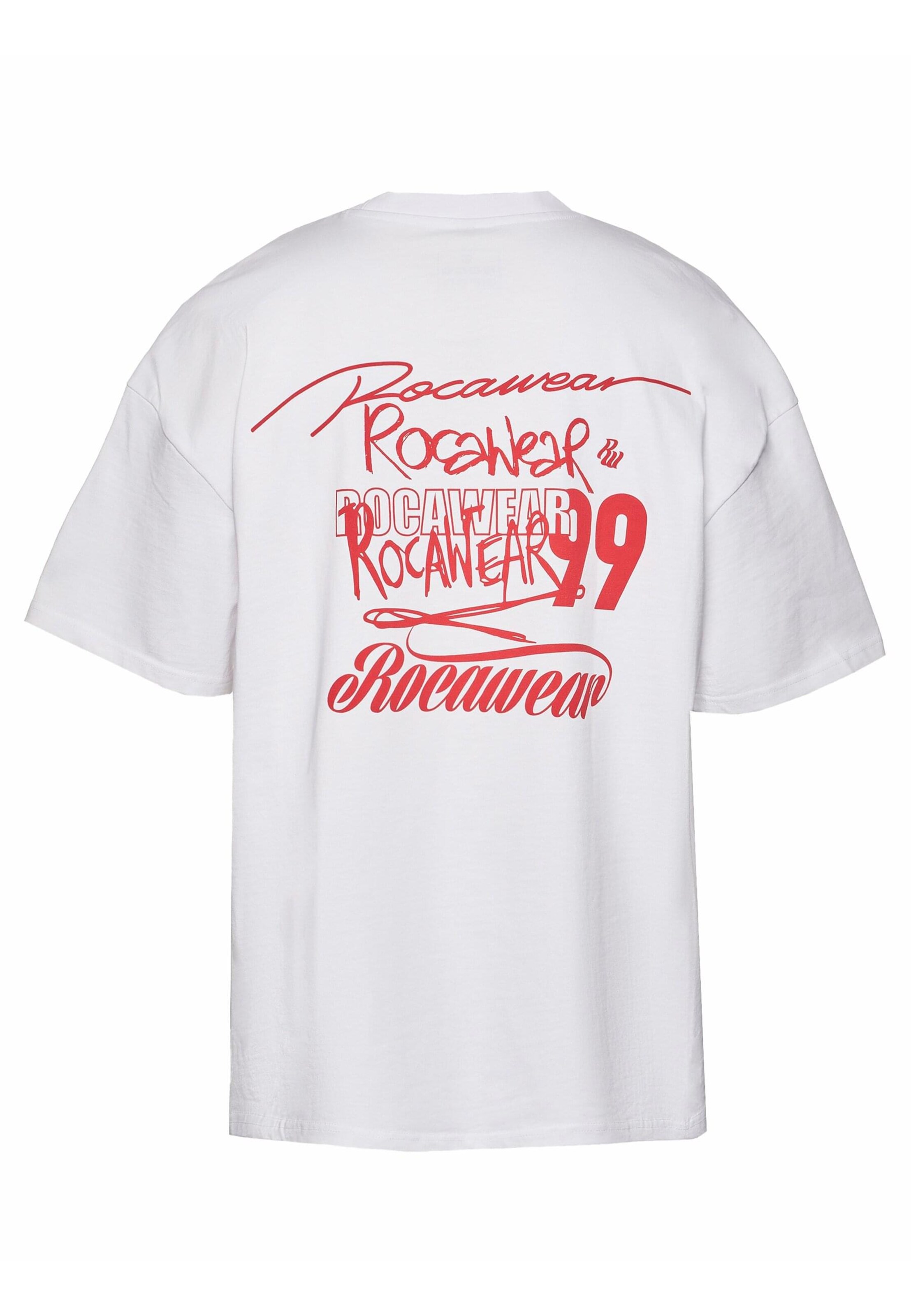 Maglietta di ROCAWEAR in bianco