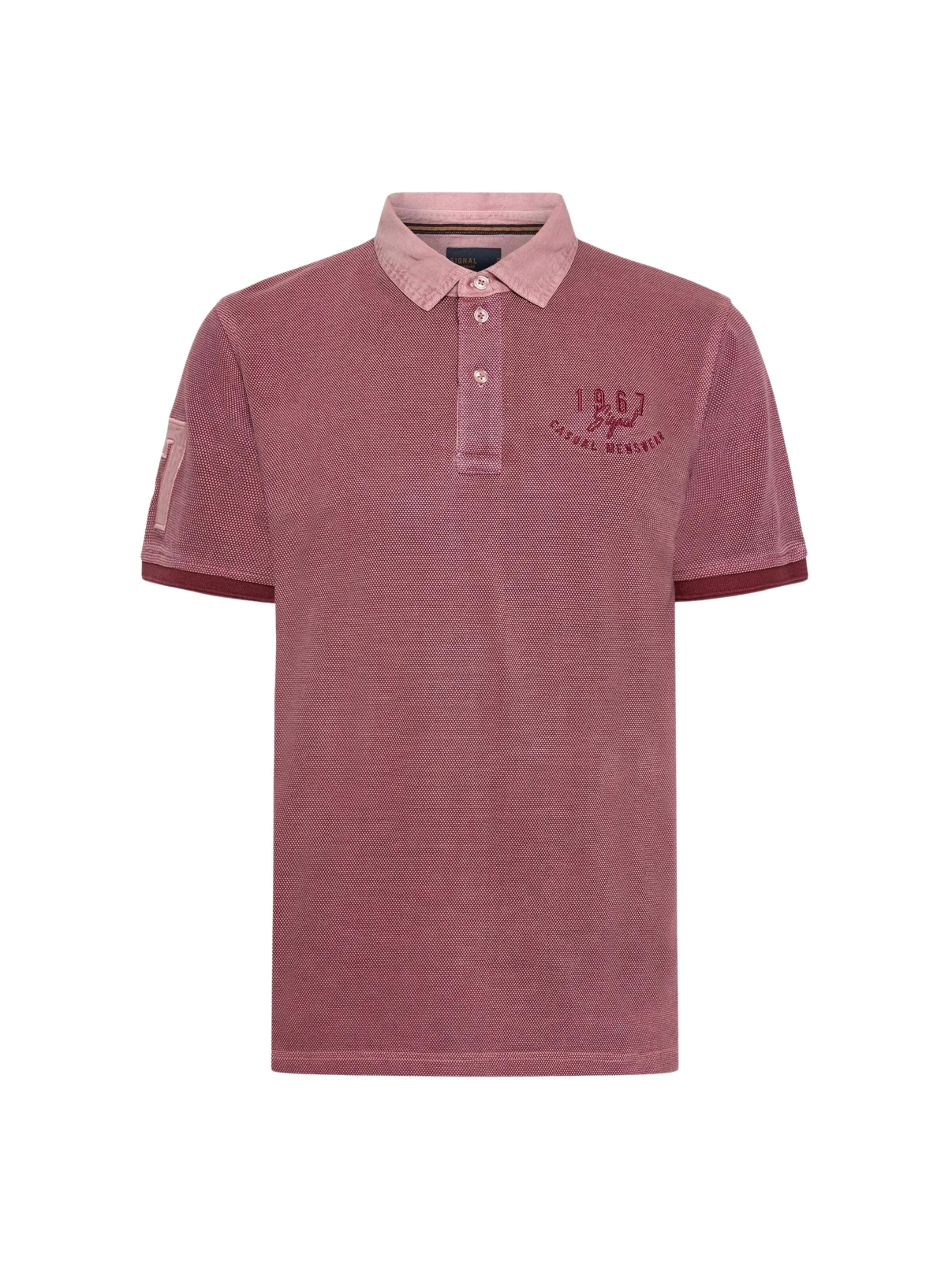 Signal Shirt 'Oscar' in Purple: front