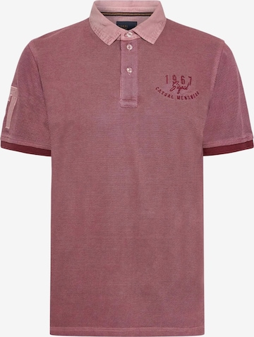 Signal Shirt 'Oscar' in Lila: voorkant