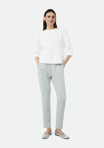 Sweat-shirt comma casual identity en blanc