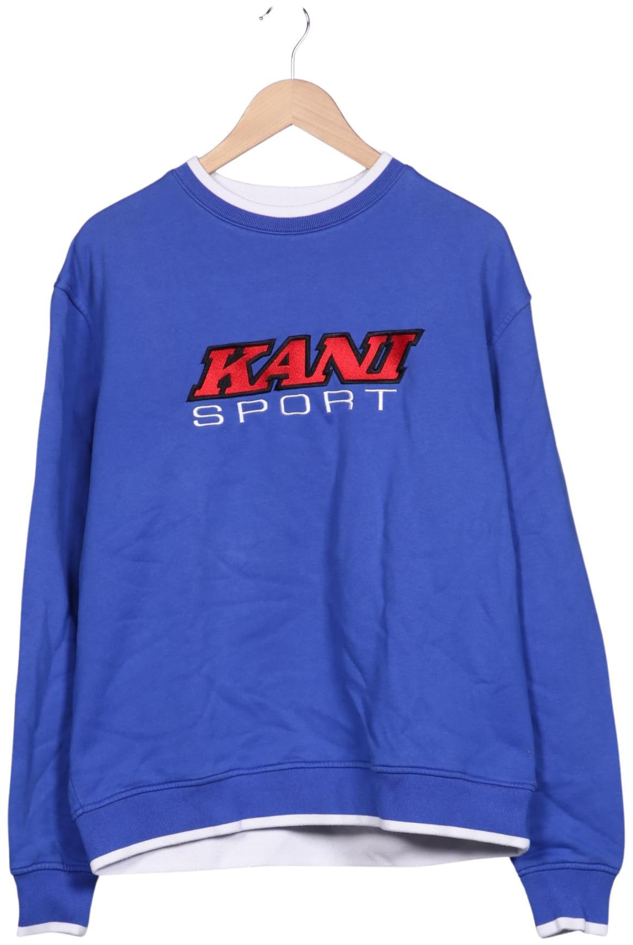 Karl Kani Sweatshirt & Zip-Up Hoodie in M in Blue: front