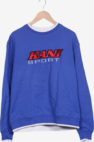 Karl Kani Sweater M in Blau: Vorderseite