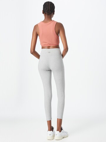 ADIDAS ORIGINALS Skinny Leggings 'Adicolor Essentials+ Ribbed ' in Grey