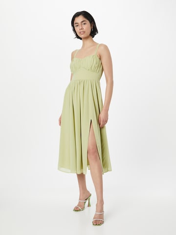 Robe Abercrombie & Fitch en vert : devant