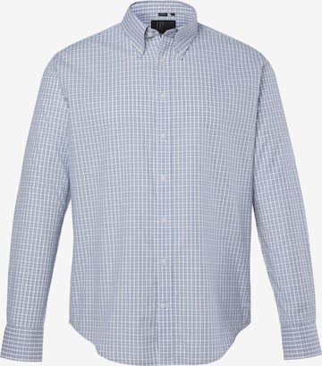JP1880 Button Up Shirt in Blue: front