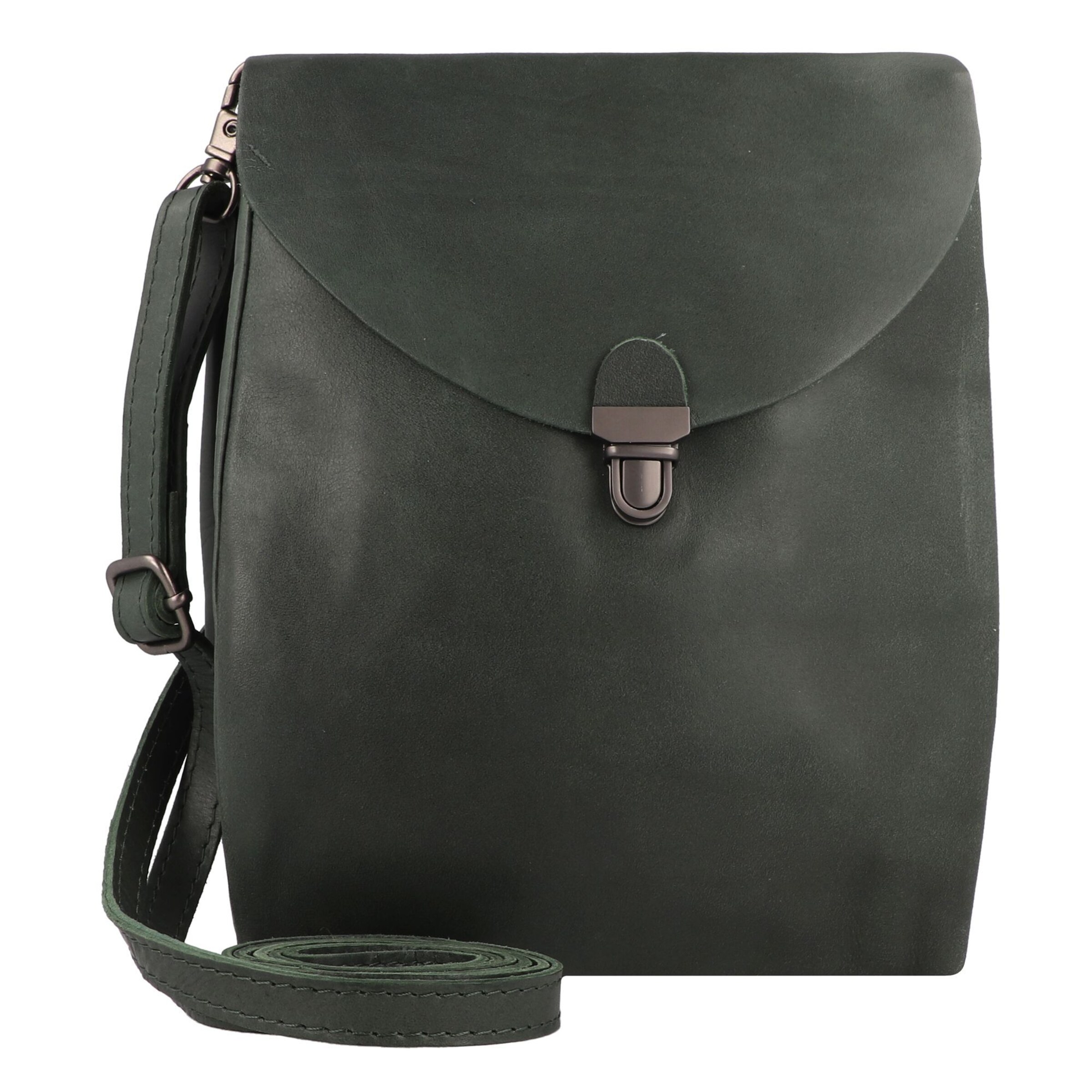Harold's Crossbody Bag in Green: front