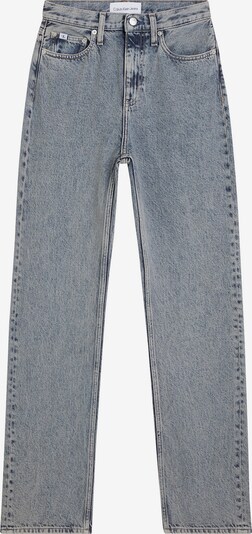 Calvin Klein Jeans Teksapüksid 'HIGH RISE STRAIGHT' sinine teksariie, Tootevaade
