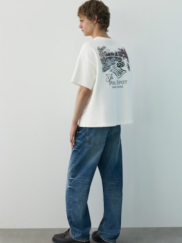 Pull&Bear Shirt in White