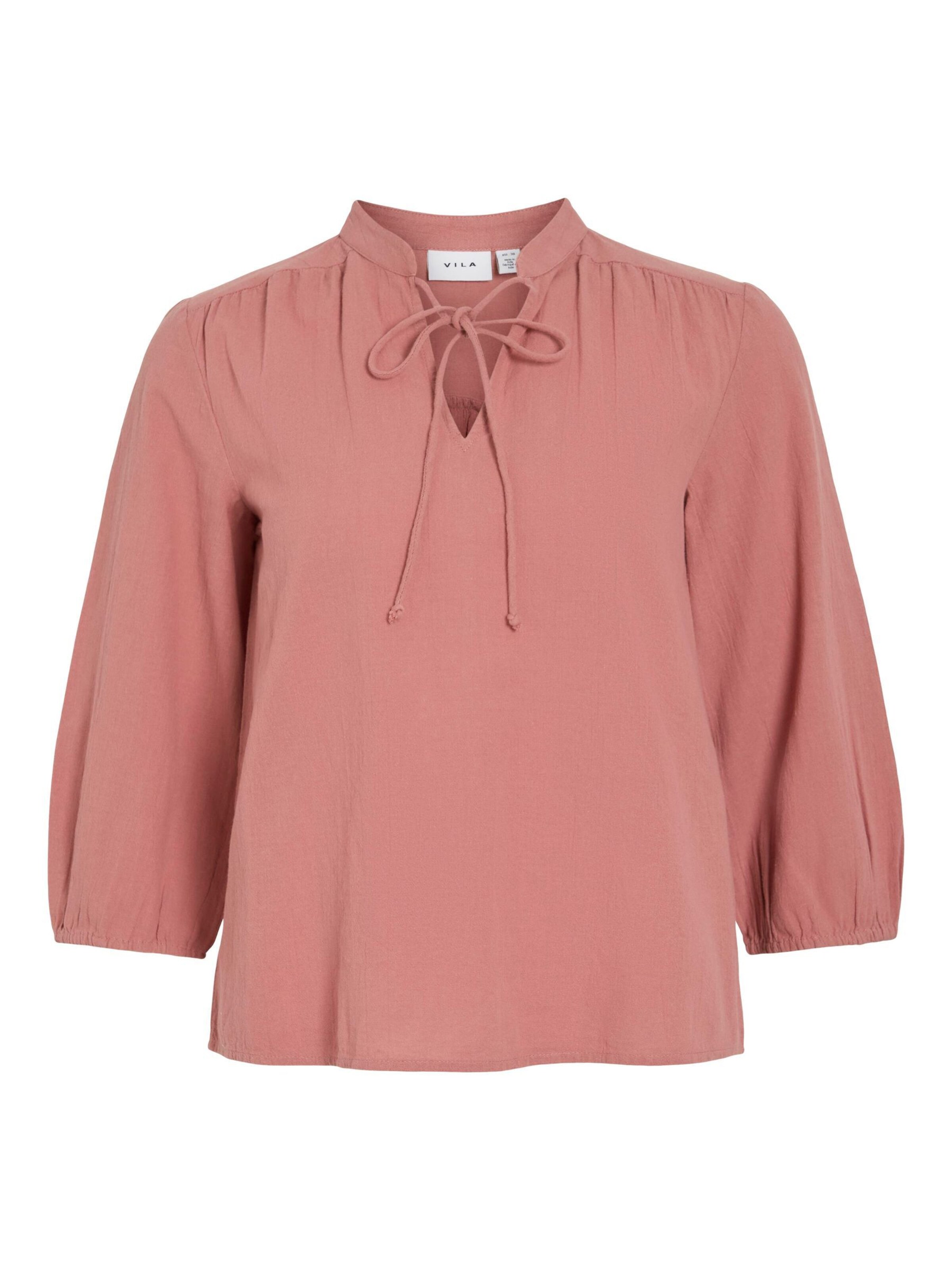 VILA Blouse 'VIPetra' in Pink: front