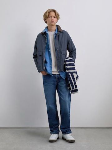 Fit confort Chemise Scalpers en bleu : devant