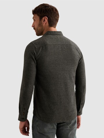 PME Legend Regular Fit Skjorte 'Shirt in 100% cotton with embroidered logo' i sort