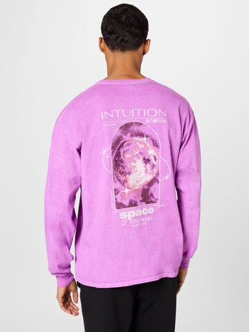 T-Shirt 'INTUITION' BDG Urban Outfitters en violet