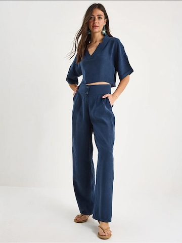 Bianco Lucci Huispak in Blauw: voorkant