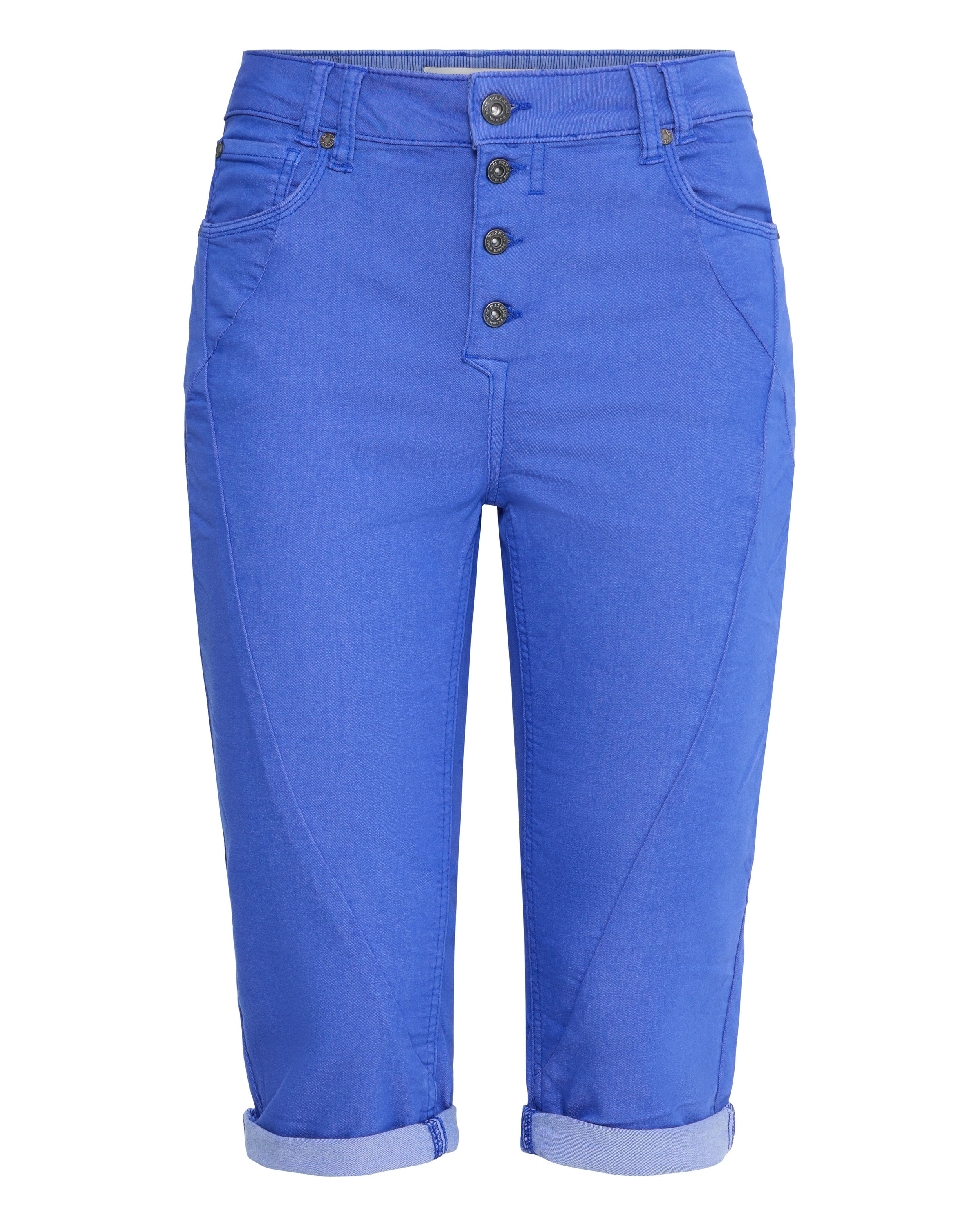 PULZ Jeans Slim fit Pants ' Rosita ' in Blue: front