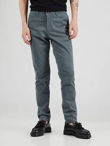 JACK & JONES - Slimfit Pantalón chino 'JJIMarco JJBowie' en gris: frente