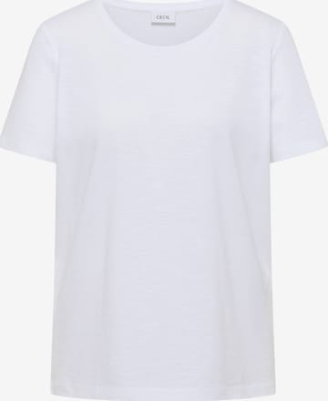 CECIL T-Shirt in Weiß: Vorderseite