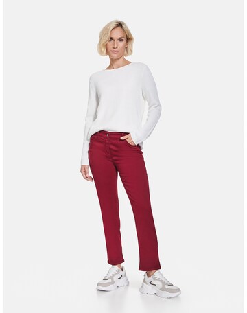 GERRY WEBER Slimfit Jeans in Rot